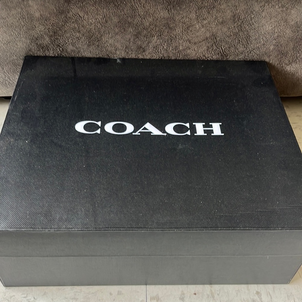 Never worn coach booties
